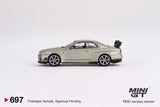 Nissan Skyline GT-R (R34) Tommykaira R-z (RHD) (Millenium Jade) - MINI GT - 1:64