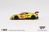 Chevrolet Corvette Z06 2024 IMSA Daytona 24 Hours Corvette Racing by Pratt Miller Motorsports (LHD) - MINI GT - 1:64