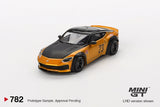 Nissan Fairlady Z LB Nation Works (RHD) (LB Gold) - MINI GT - 1:64