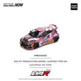 Toyota GR Yaris Eva RT Production Model Custom Type-08 Goodride - Pop Race - 1:64 - Modelcars Passion