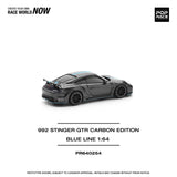 Porsche 911 (992) Stinger GTR Carbon Edition/Blue line - Pop Race - 1:64 - Modelcars Passion