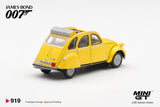 Citroën 2CV James Bond “Rien Que Pour Vos Yeux” - MINI GT - 1:64 Modellauto 1/64