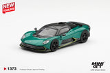 Aston Martin Valhalla (LHD) (Podium Green) - MINI GT - 1:64 Modellauto 1/64