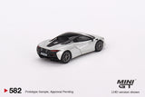 McLaren Artura (RHD) (Ice Silver) - MINI GT - 1:64