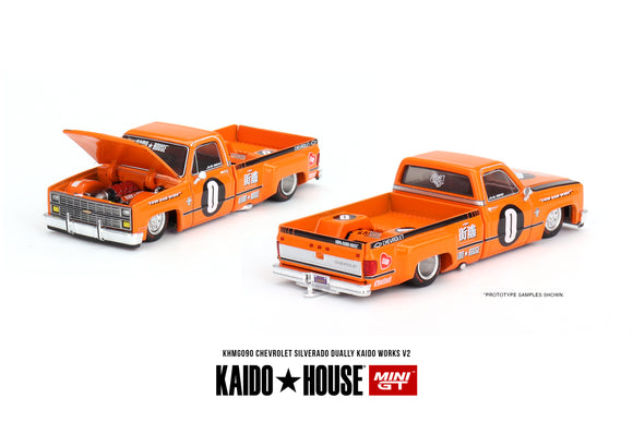 Chevrolet Silverado Dually Kaido Works V2 - MINI GT - 1:64