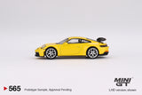 Porsche 911 (992) GT3 (LHD) (Racing Yellow) - MINI GT - 1:64