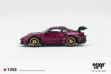 Porsche 911 (992.1) Rubystone Red 4 Car Set - MINI GT - 1:64 Modellauto 1/64