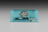 World's Shortest Drivable Car Carmagheddon (Tiffany Blue) - Micro Turbo - 1:64 - Modelcars Passion
