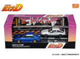 Initial D Set Vol. 22 Takumi Fujiwara Toyota Sprinter Trueno (AE86) & Bunta Fujiwara Subaru Impreza (GC8) - Modeler's - 1:64 Modellauto 1/64