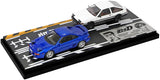 Initial D Set Vol. 15, Kaikashiwa Toyota MR2 (SW20) & Takumi Fujiwara Toyota Trueno (AE86) - Modeler's - 1:64 Modellauto 1/64