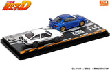 Initial D Set Vol. 22 Takumi Fujiwara Toyota Sprinter Trueno (AE86) & Bunta Fujiwara Subaru Impreza (GC8) - Modeler's - 1:64 Modellauto 1/64
