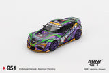 Toyota GR Supra KUHL 2021 D1GP Evangelion Racing - MINI GT - 1:64 Modellauto 1/64