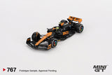 McLaren MCL60 #4 2023 F1 Japanese GP 2nd Place Lando Norris - MINI GT - 1:64