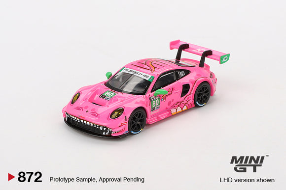Porsche 911 GT3 R #80 2023 IMSA VIRginia Roxy AO Racing - MINI GT - 1:64