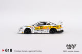 LB-Super Silhouette Nissan S15 Silvia #23 2022 Goodwood Festival of Speed - MINI GT - 1:64