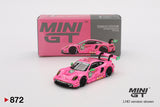 Porsche 911 GT3 R #80 2023 IMSA VIRginia Roxy AO Racing - MINI GT - 1:64