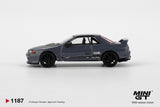 Nissan Skyline GT-R Top Secret VR32 (RHD) (Stealth Grey) - MINI GT - 1:64 Modellauto 1/64