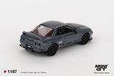 Nissan Skyline GT-R Top Secret VR32 (RHD) (Stealth Grey) - MINI GT - 1:64 Modellauto 1/64