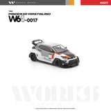 Toyota GR Yaris Pandem Finland - Works Model - 1:64 Modellauto 1/64