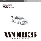 Nissan Skyline R33 LM GT1 (White) - Works Model - 1:64 Modellauto 1/64