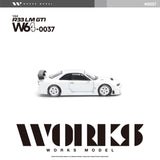 Nissan Skyline R33 LM GT1 (White) - Works Model - 1:64 Modellauto 1/64