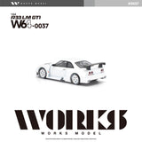 Nissan Skyline R33 LM GT1 (White) - Works Model - 1:64 Modellauto 1/64