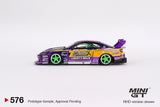 LB-Super Silhouette Nissan S15 Silvia #555 2022 Formula Drift Japan - MINI GT - 1:64