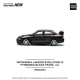 Mitsubishi Lancer Evolution IV (Pyrenees Black Pearl) - Pop Race - 1:64