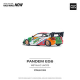 Honda Civic EG6 Pandem (Metallic JACCS) - Pop Race - 1:64