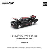 Ford Mustang Shelby GT500 (Dark Chrome) - Pop Race - 1:64 Modellauto 1/64
