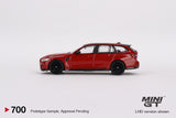 BMW M3 Competition Touring (LHD) (Toronto Red Metallic) - MINI GT - 1:64