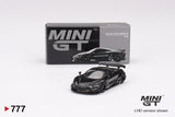 McLaren 720S LB Works (LHD) (Black) - MINI GT - 1:64