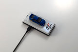 Subaru Impreza (GC8) Initial D with Led System - Kyosho - 1:64 Modellauto 1/64