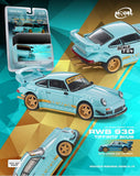 RWB 930 (Tiffany Blue) - Model Model - 1:64 Modellauto 1/64