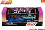 Initial D Set Vol. 20 Mako and Sayuki Nissan Sileighty & Iketani Koichiro Nissan Silvia (S13) - Modeler's - 1:64 Modellauto 1/64