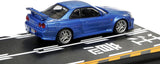 Initial D Set Vol. 8, Keisuke Takahashi, Mazda RX-7 (FD3S) & Yoshizo Hoshino Nissan Skyline GT-R (BNR34) - Modeler's - 1:64 Modellauto 1/64