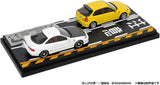 Initial D Set Vol. 9, Daiki Ninomiya Honda Civic (EK9) & Smiley Sakai Honda Integra (DC2) - Modeler's - 1:64 Modellauto 1/64