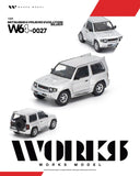 Mitsubishi Pajero Evolution (Silver) - Works Model - 1:64 Modellauto 1/64