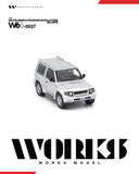 Mitsubishi Pajero Evolution (Silver) - Works Model - 1:64 Modellauto 1/64