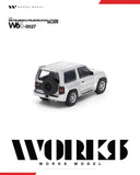 Mitsubishi Pajero Evolution (Silver) - Works Model - 1:64 Modellauto 1/64