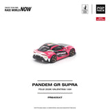 Toyota GR Supra FDJ2 Pandem Valentina Piaz - Pop Race - 1:64 Modellauto 1/64