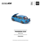 BMW E30 Pandem (Blue) - Pop Race - 1:64 Modellauto 1/64