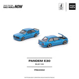 BMW E30 Pandem (Blue) - Pop Race - 1:64 Modellauto 1/64