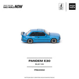 BMW E30 Pandem (Blue) - Pop Race - 1:64 Modellauto 1/64