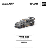 RWB 930 (Gun Metal) - Pop Race - 1:64 Modellauto 1/64