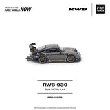RWB 930 (Gun Metal) - Pop Race - 1:64 Modellauto 1/64