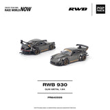 RWB 930 (Gun Metal) - Pop Race - 1:64 Modellauto 1/64