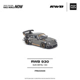 RWB 930 (Gun Metal) - Pop Race - 1:64 Modellauto 1/64