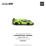Lamborghini Veneno (Verde Ithaca) - Pop Race - 1:64 Modellauto 1/64
