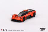 Aston Martin Valkyrie (LHD) (Maximum Orange) - MINI GT - 1:64